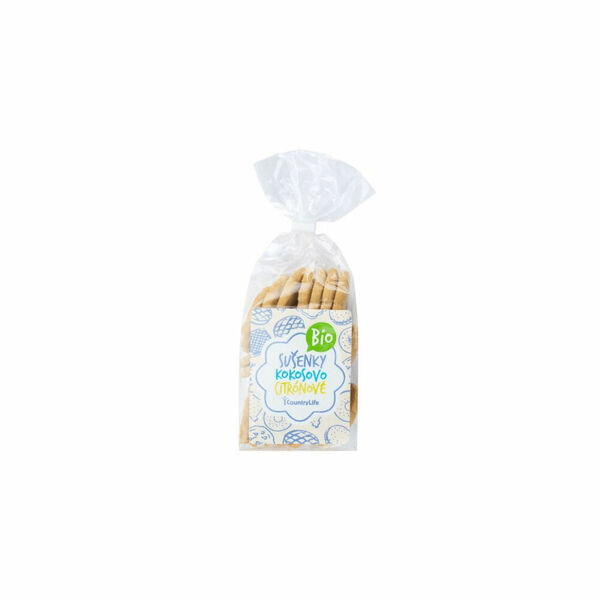 COUNTRY LIFE BIO Sušenky kokosovo citronové  175 g porovnat ceny