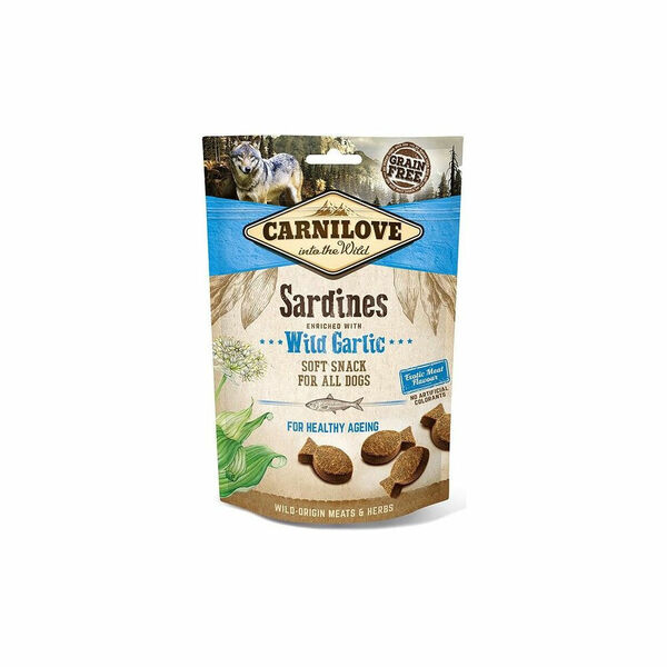 CARNILOVE Dog Semi Moist Sardines&Wild Garlic 200g porovnat ceny