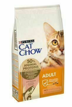 Purina Cat Chow - Tuňák,losos 1,5kg porovnat ceny