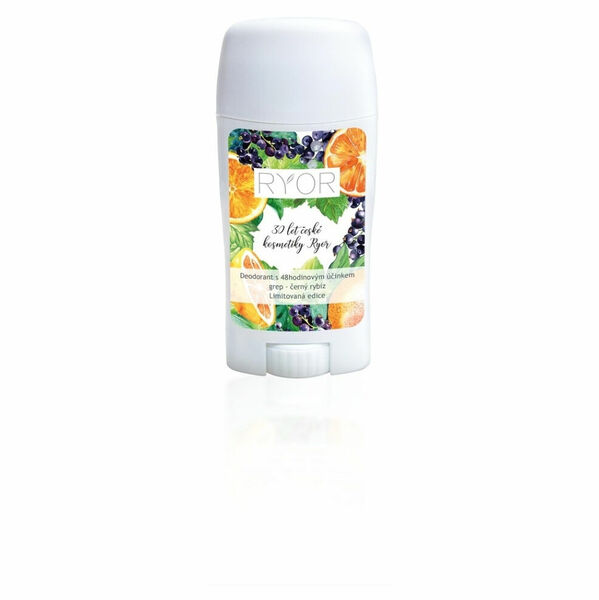 RYOR Deodorant s 48h účinkem vůní grepu a černýho rybízu 50 ml porovnat ceny