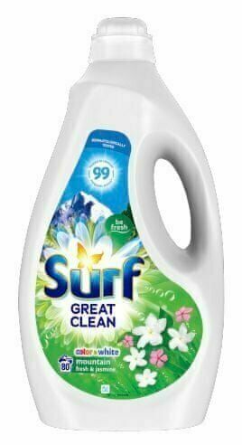 Surf Mountain Fresh Prací gel 80w 4 l porovnat ceny