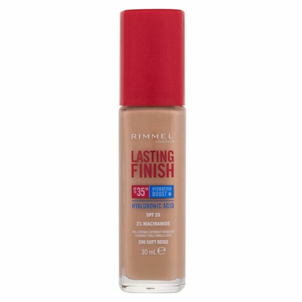 RIMMEL LONDON Lasting Finish SPF20 Make-up 35H 200 Soft Beige 30 ml porovnat ceny