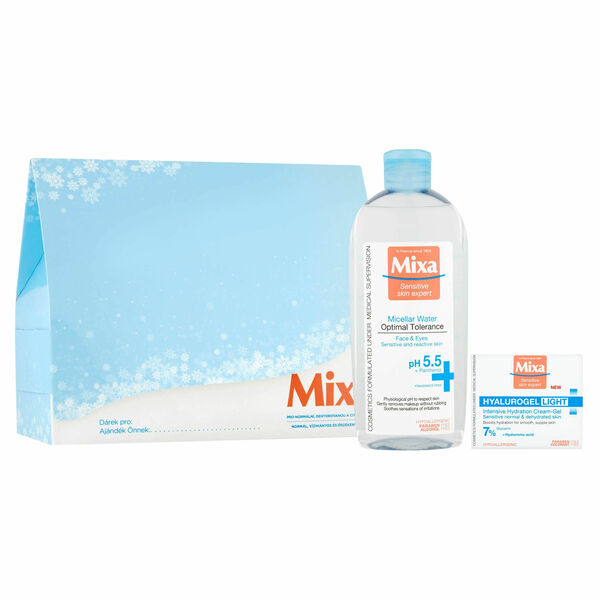 Mixa Sensitive Skin Expert dárková sada pro normální, dehydrovanou a citlivou pleť porovnat ceny