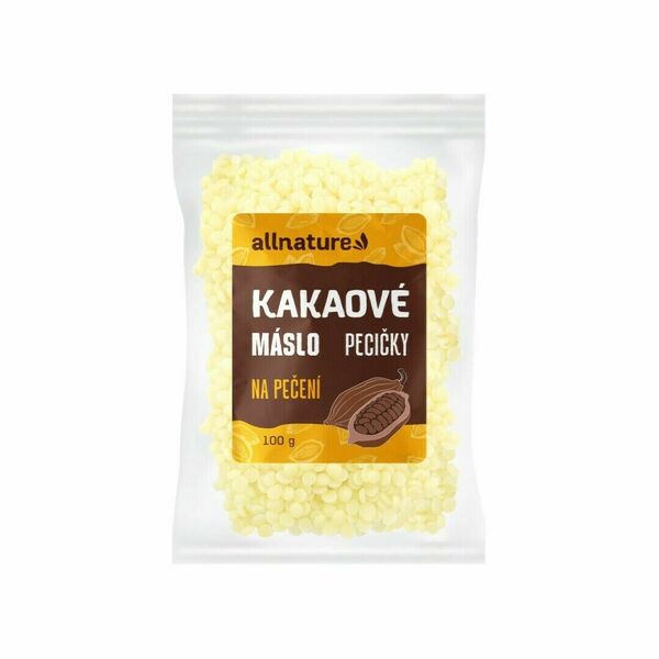 Allnature Kakaové máslo BIO 100g porovnat ceny