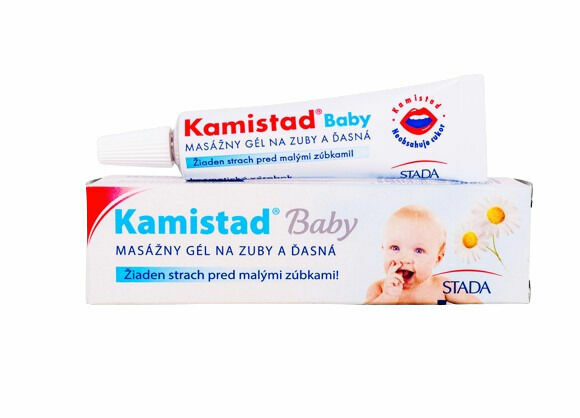 Kamistad Baby Masážní gel na zuby a dásně 10 ml porovnat ceny