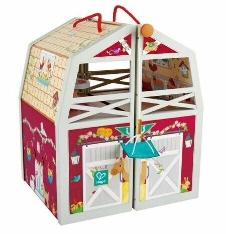 Hape Stáj pro poníky v kufříku porovnat ceny