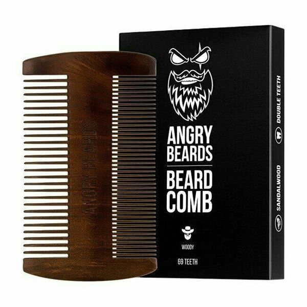 Angry Beards Beard Comb Dřevěný hřeben na vousy Woody porovnat ceny
