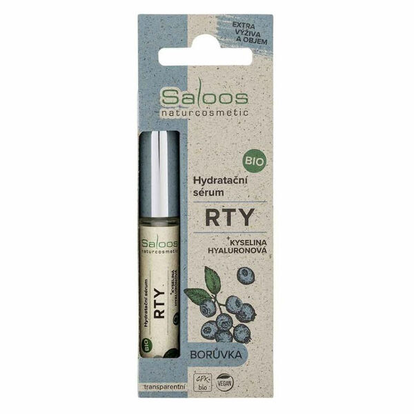 SALOOS Bio Hydratační sérum na rty Borůvka 7 ml porovnat ceny