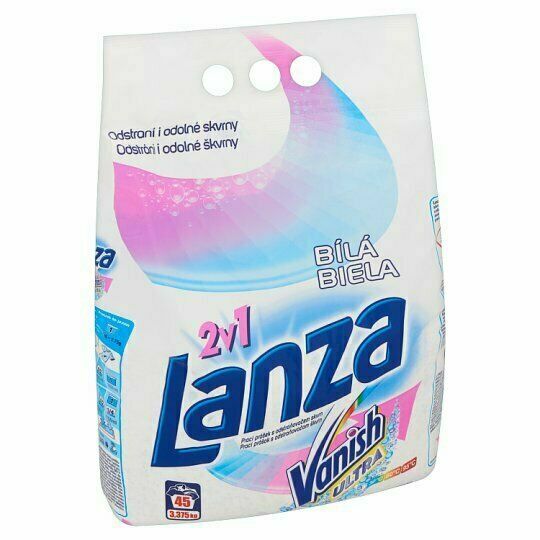 Lanza Vanish 2v1 na bílé prádlo 3,375kg porovnat ceny
