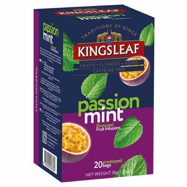 KINGSLEAF Passion mint přebal 20 sáčků porovnat ceny