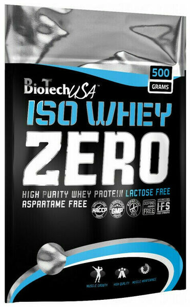 BioTech USA Iso Whey Zero Lactose Free 500g Vanilla-Cinnamon Roll porovnat ceny