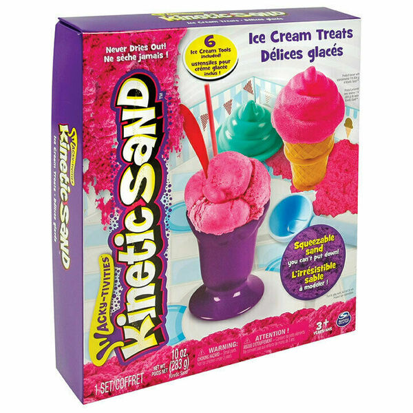 Spin Master  KINETIC SAND Zmrzlinová hrací sada porovnat ceny