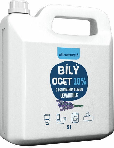 ALLNATURE Bílý ocet 10 % s vůní levandule 5 l porovnat ceny