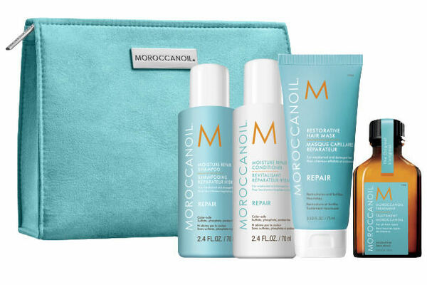 Moroccanoil Cestovní sada pro poškozené vlasy porovnat ceny