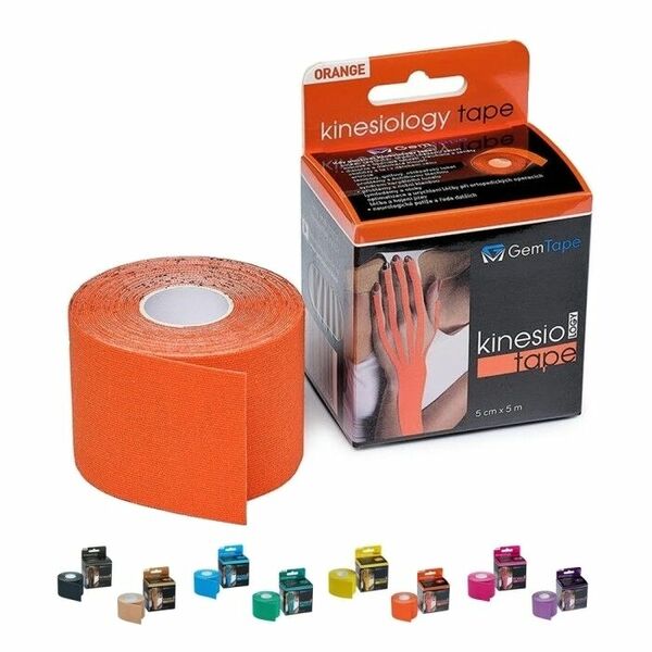 GemMedical  GM kinesiology tape 5cmx5m orange porovnat ceny