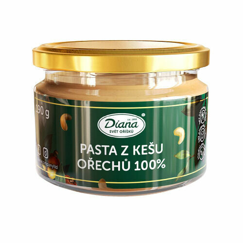 Diana Company Pasta z kešu ořechů 100% 190g porovnat ceny