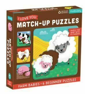 Mudpuppy Match-Up Puzzle - Mláďata z farmy porovnat ceny