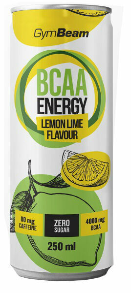 Gymbeam BCAA Energy drink 250 ml lemon lime porovnat ceny