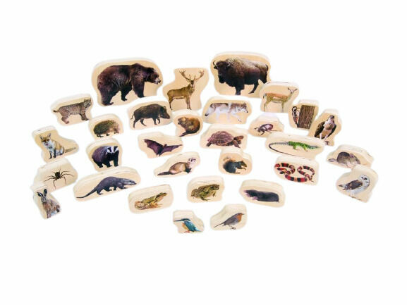 TickIt Dřevěná zvířátka Les porovnat ceny