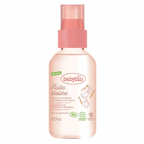 BABYBIO Masážní olejíček pro miminka od narození BIO 100 ml porovnat ceny