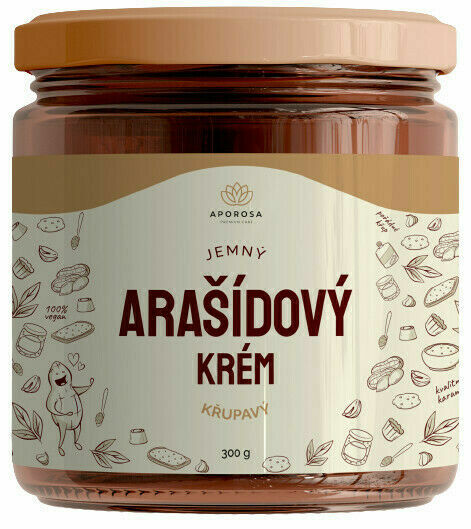 Aporosa Arašídový krém křupavý 300g porovnat ceny