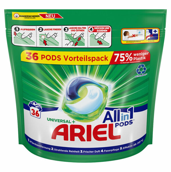 ARIEL All in1 Pods Universal Kapsle na praní 36 PD porovnat ceny