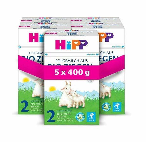 Hipp Mléko Hipp 2 Bio Kozí 5x400g porovnat ceny