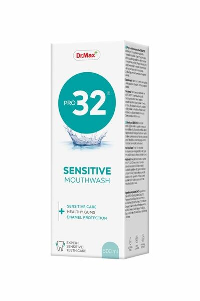 Dr. Max PRO32 Sensitive Mouthwash ústní voda 500 ml porovnat ceny