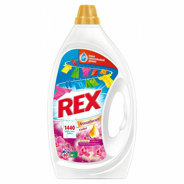 REX Prací gel Orchid Macadamia Essentials Oil 3l 60 praní porovnat ceny