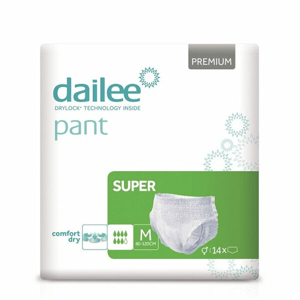 DAILEE Pant Premium SUPER Inkontinenční kalhotky M 14 ks porovnat ceny