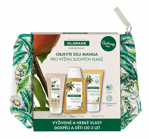 KLORANE Travel kit Mango 3 ks porovnat ceny