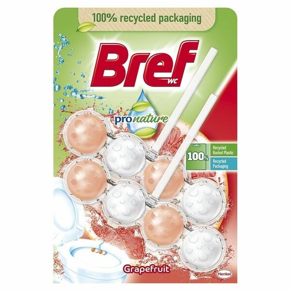 Bref Power Aktiv ProNature WC Blok Grapefruit 2x50g porovnat ceny