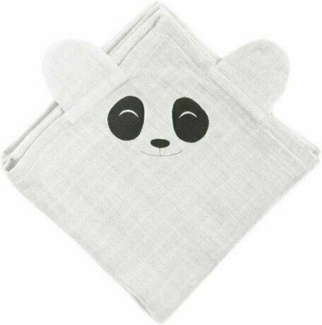 Nuuroo Bjork Mušelínové plenky Panda 70x70cm - White Onyx 2 ks porovnat ceny