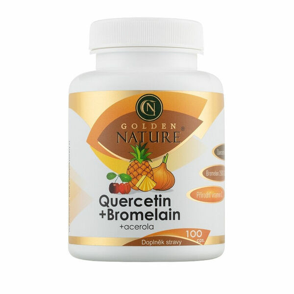 Golden Nature Quercetin komplex 100 kapslí porovnat ceny