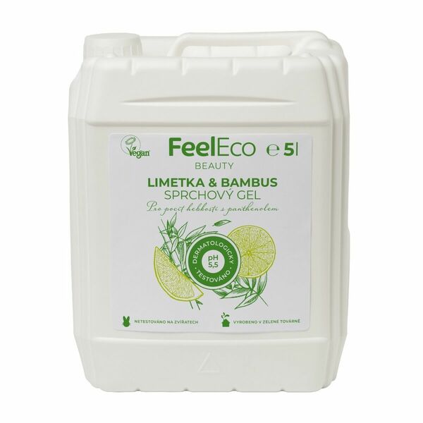 Feel Eco Sprchový gel Limetka & Bambus 5 l porovnat ceny