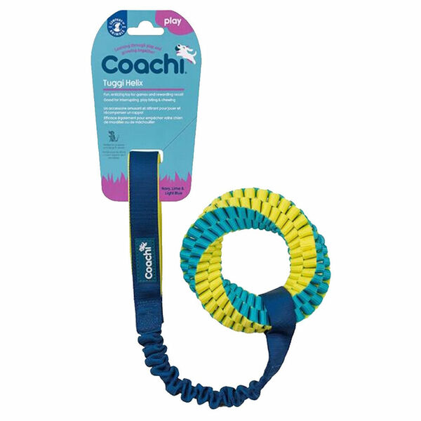 COACHI Tuggi Helix Hračka pro psy modrozelená 1 ks porovnat ceny