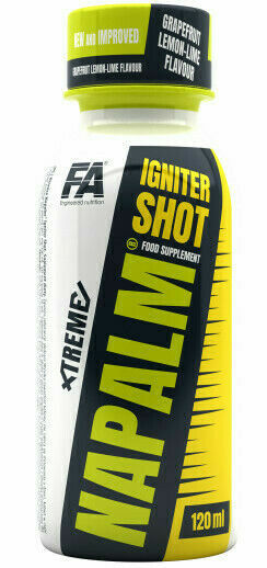 Fitness Authority Xtreme Napalm Igniter Shot pomeranč třešeň 120ml porovnat ceny