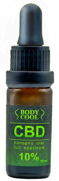 Body Cool CBD Konopný olej Full spectrum 10% 10ml porovnat ceny
