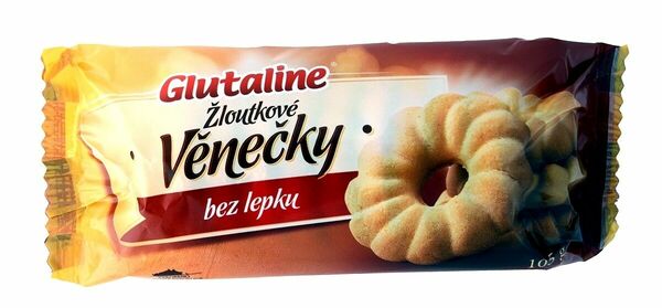 Glutaline žloutkové věnečky bez lepku DRUID 105g porovnat ceny