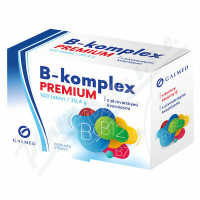B-komplex PREMIUM Galmed 100 tablet porovnat ceny
