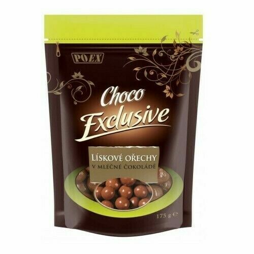 POEX Lískové ořechy v mléčné čokoládě 175g porovnat ceny
