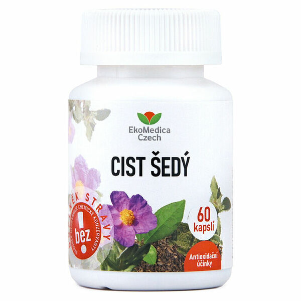 EKOMEDICA Cist šedý 60 kapslí porovnat ceny