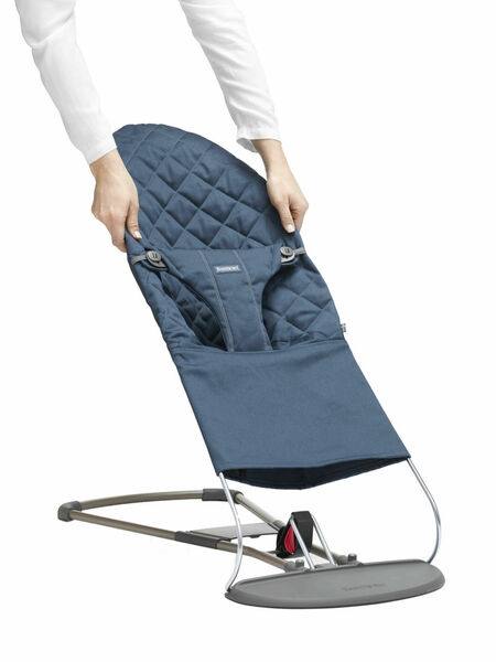 BabyBjörn Potah na lehátko Balance Bliss Midnight Blue Cotton modrý porovnat ceny