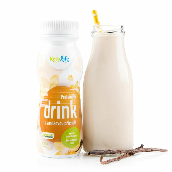 KETOLIFE Proteinový drink s vanilkovou příchutí 250 ml porovnat ceny
