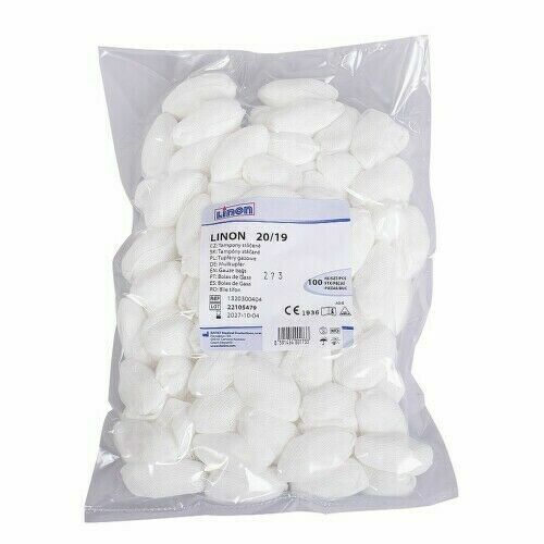 LINON tampon z gázy stáčený nester. 20x19cm 100ks porovnat ceny