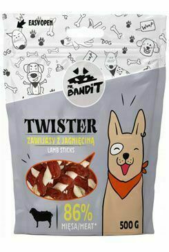 Vetexpert Mr.bandit Pochoutka Twister Jehněčí Tyč 500g porovnat ceny