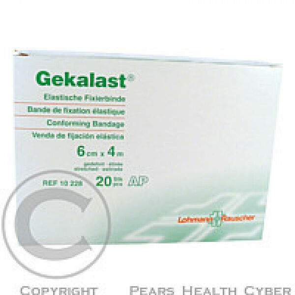Obinadlo elastické fix. Gekalast 6 cm x 4 m / 20 ks porovnat ceny