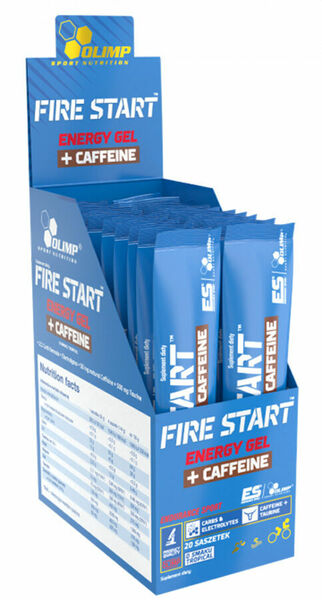 Olimp Fire Start Energy Gel + Caffeine černý rybíz 36g porovnat ceny