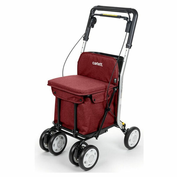 CARLETT Senior comfort nákupní taška na kolečkách rubínová 29l porovnat ceny