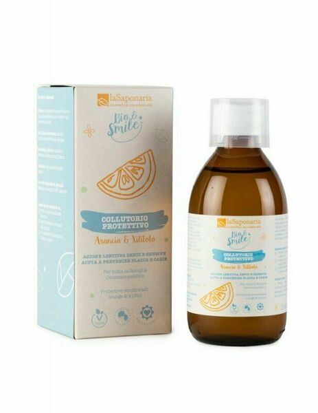 laSaponaria Ochranná ústní voda s pomerančem a xylitolem BIO 250ml porovnat ceny
